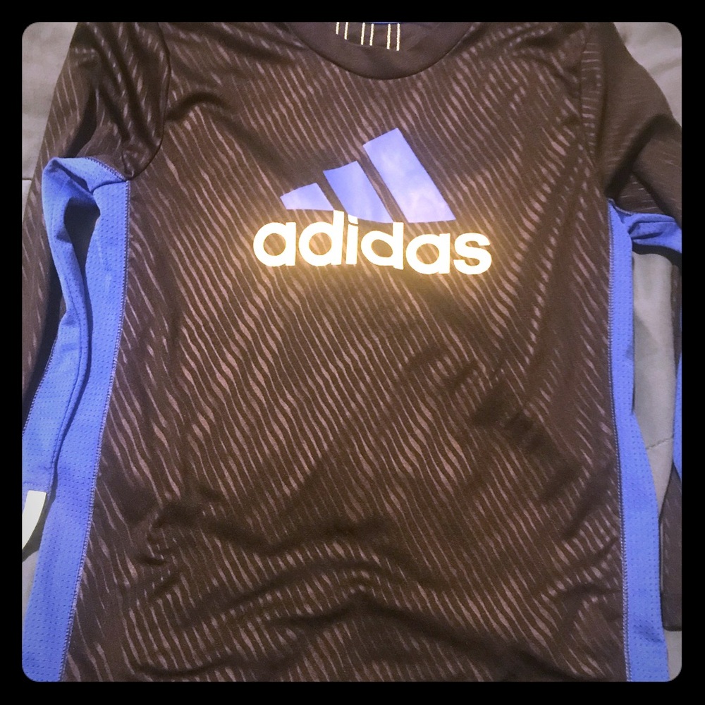 Boys Long Sleeve Adidas Shirt